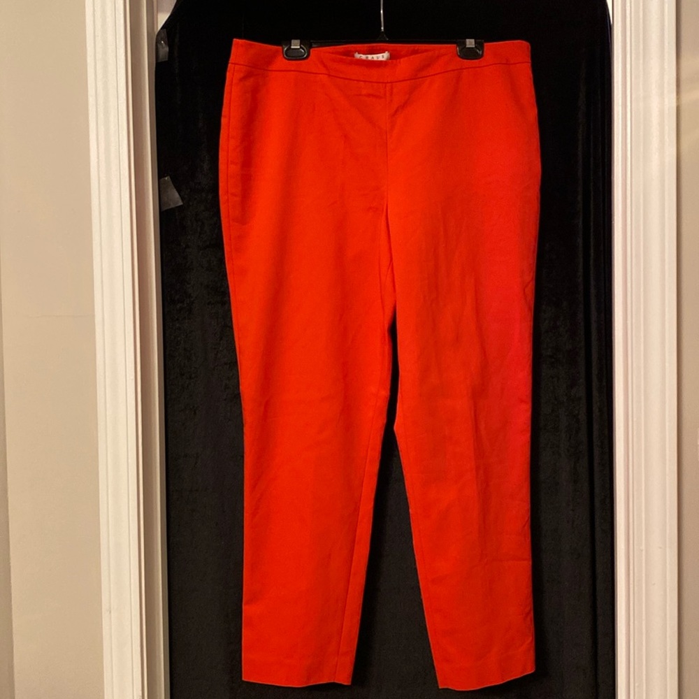 Chaus woman’s slacks, size 14, orange color